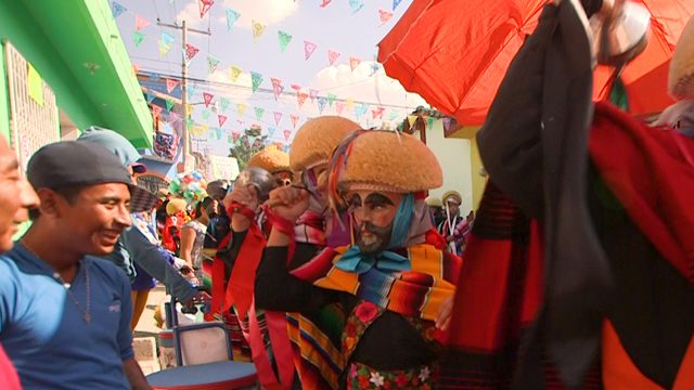 Carnival celebration in Chiapas, Mexico